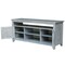 International Concepts Entertainment / TV Stand with 2 Doors, Heather Grey-Antique Washed TV105-51 - alternate 5